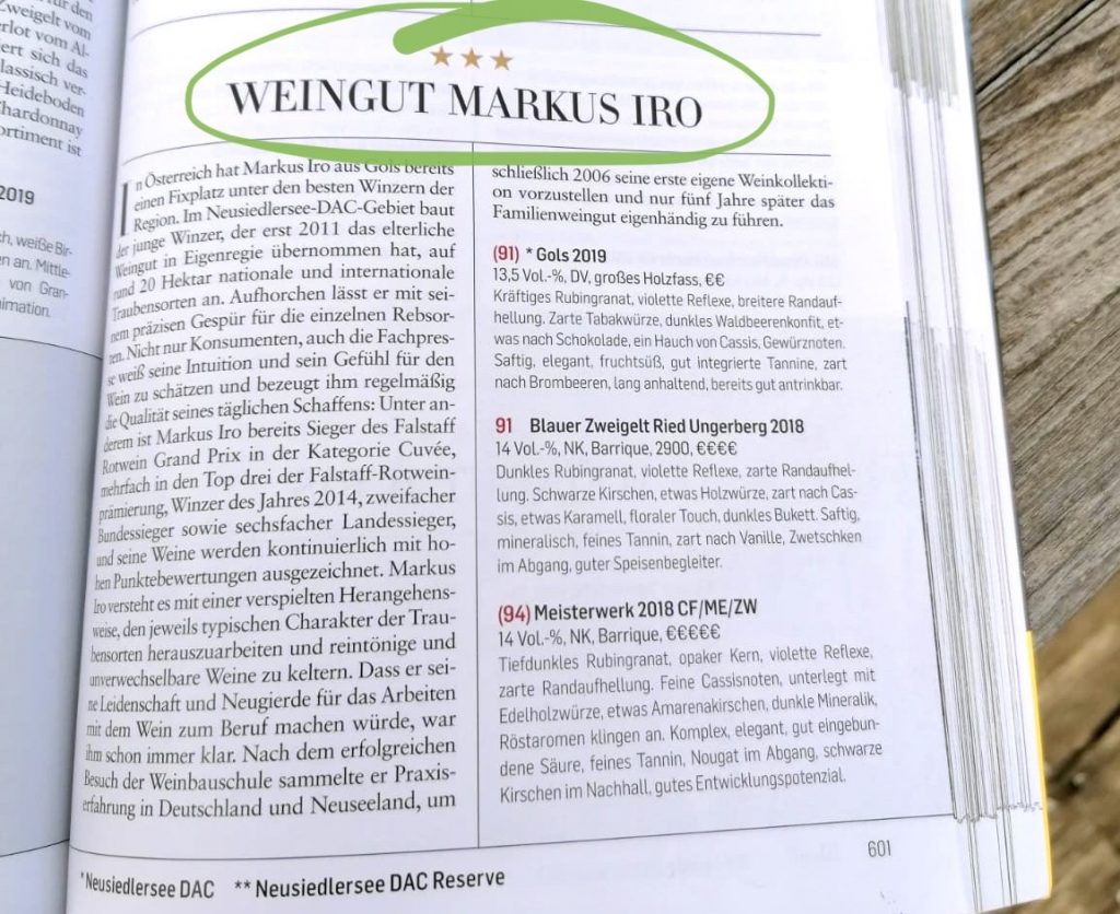 weingut markus iro drei sterne falstaff